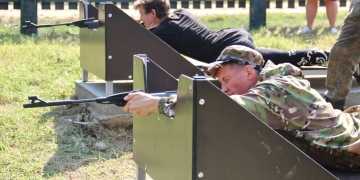 Открытые военно-спортивные соревнования по преодолению единой полосы препятствий «Казачий резерв» прошли 19 августа, в Северском районном казачьем обществе, вблизи источника «Солёный» станицы Азовской