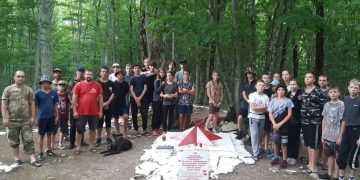 под руководством казаков-инструкторов