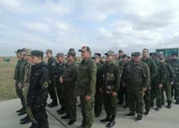 Ейский казачий отдел вышел на военно-полевые сборы