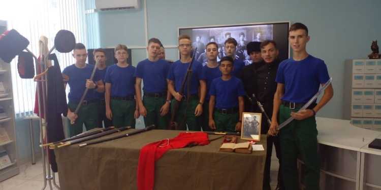 Открытый урок с кадетами музыкального корпуса