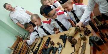 Передвижной музей казачьего оружия