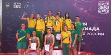 1 место в летней спартакиаде школьников