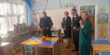Атаман Ейского отдела посетил казачьи образовательные организации