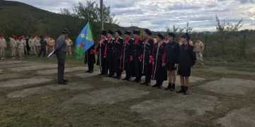 Казачья молодёжь Адыгеи приняла участие в «Зарнице»