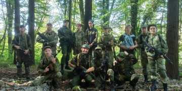 Молодые казаки Хосты организовали занятия по военной подготовке