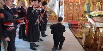 Присяга молодых казаков на Покров