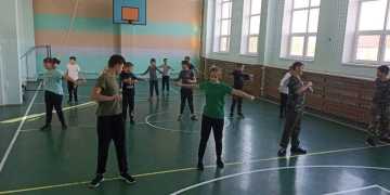 Спортивная тренировка для казачат Крымского района