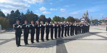 В станице Голубицкой прошёл торжественный митинг