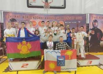 Дочь казака завоевала статус чемпионки мира в соревнованиях по косики каратэ