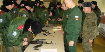 Ейские кадеты-казаки познакомились с учебным центром ПВО