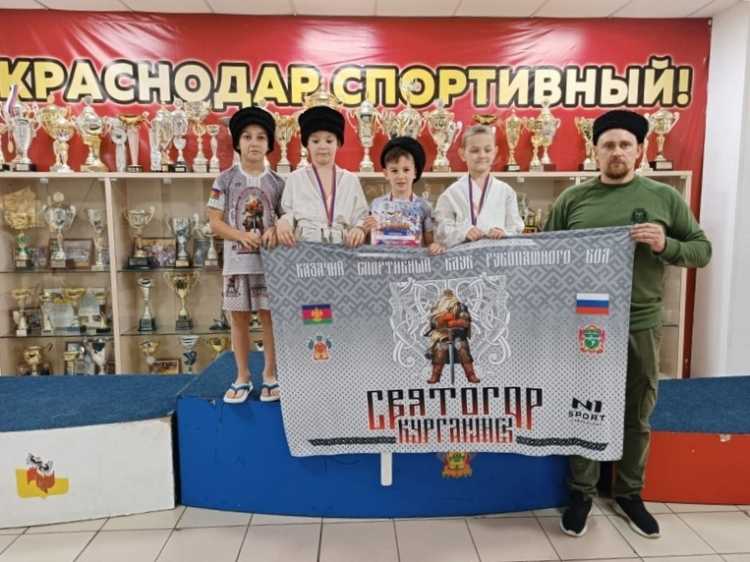 Казачата Курганинского «Святогора» стали призёрами соревнований по рукопашному бою