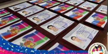 Удостоверения участникам казачьей сотни