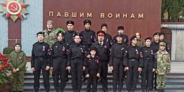 Казачата почтили память Героев Отечества