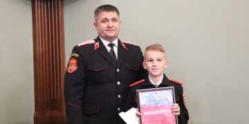 В атаманском зале Кубанского казачьего войска прошла торжественная церемония награждения победителей и призеров конкурсов и акций Союза казачьей молодёжи Кубани