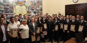 Атаман Александр Власов встретился со студентами-активистами Союза казачьей молодёжи Кубани