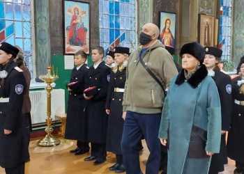 Казачата Курганинского района приняли участие в Рождественском богослужении