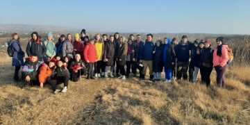 Казачата Новокубанского отделения СКМК прошли «партизанской тропой»