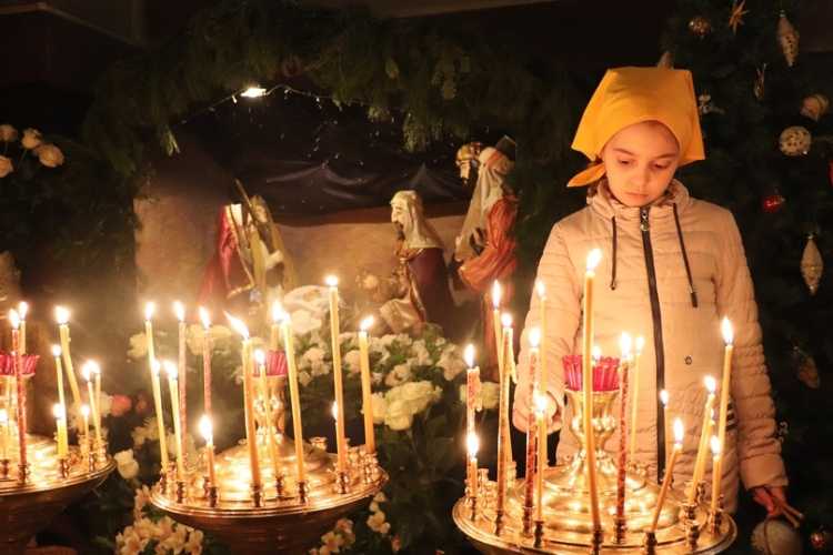 Рождественское богослужение в главном храме Кубани