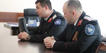 Белоглинский район посетил председатель Союза казачьей молодёжи Кубани