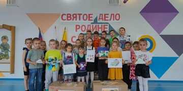 Дошкольники казачьего детского сада приняли участие в акции «Письмо солдату»