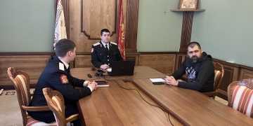 Председатель краевого штаба Союза Владислав Кириченко принял участие в онлайн-совещании Союз казачьей молодежи России