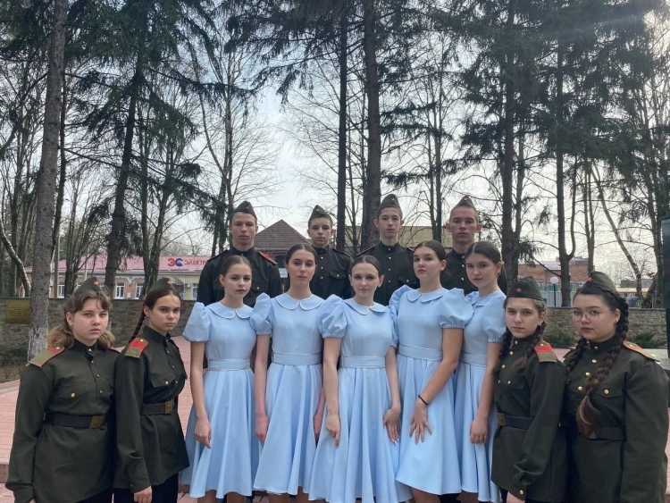 Ансамбль «Мужество» приняли участие в ежегодном районном конкурсе патриотической песни