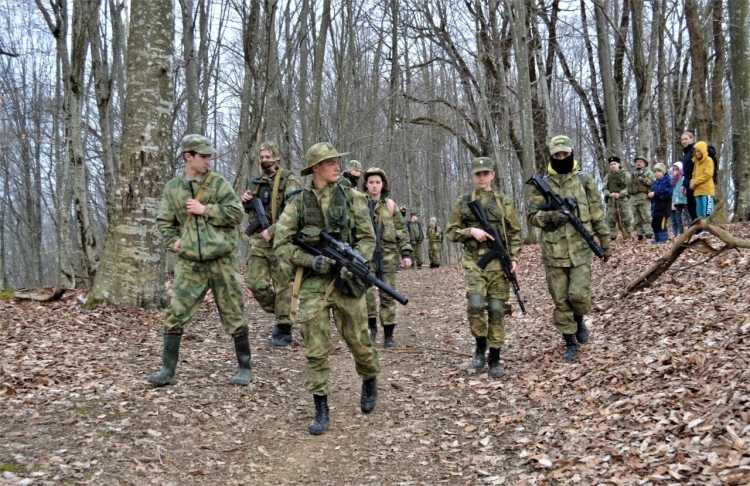 Состоялся военно-полевой выход воспитанников казачьего военно-патриотического клуба «Святогорец»