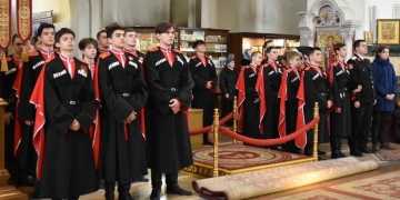 В Александро-Невском было совершено молебное пение святому Феодору Тирону