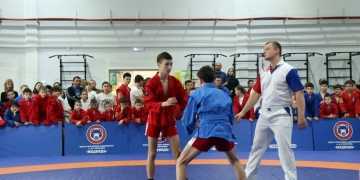 В центре спортивных единоборств прошло открытое первенство по самбо