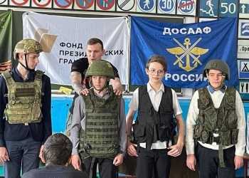 В школе № 9 имени П.Ф. Захарченко ст. Батуринской для юных казачат состоялись урок мужества