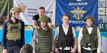 В школе № 9 имени П.Ф. Захарченко ст. Батуринской для юных казачат состоялись урок мужества