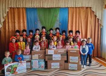 Воспитанники казачьего детского сада приняли участие в благотворительной акции «Жаворонки-вестники мира и весны»