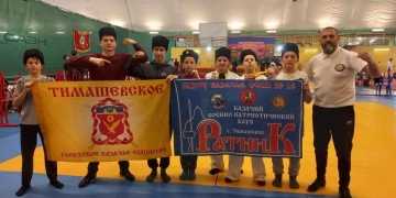 Воспитанники казачьего клуба «Ратник» приняли участие в Чемпионате по Армейскому рукопашному бою