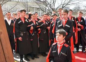 Активисты Союза казачьей молодёжи Кубани стали участниками открытия Православного фестиваля