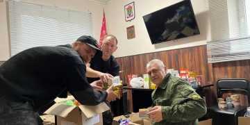 Казаки Алексеевского ХКО собрали и отправили гуманитарную помощь бойцам в зону проведения СВО