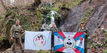 Туристический поход для юных казачат