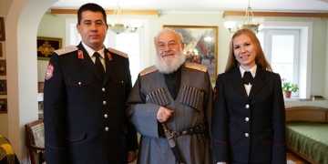 Встреча с первым атаманом Кубанского казачьего войска