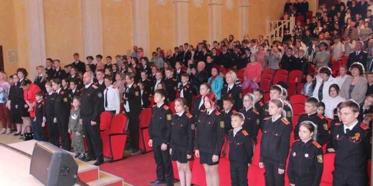 Патриотический концерт для казачат