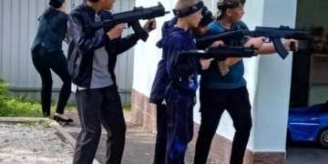 Спортивно-командная игра «Лазертаг»