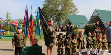 В МБДОУ д/с № 8 с. Белая Глина прошёл праздник «Военный парад Победы дошколят»