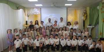 Казаки Союза казачьей молодёжи пришли в гости к воспитанникам детского сада № 178