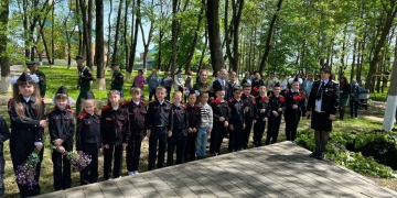 Торжественная церемония перезахоронения двух воинов Великой Отечественной войны