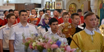 Активисты Союза казачьей молодёжи Кубани собрались в войсковом соборе