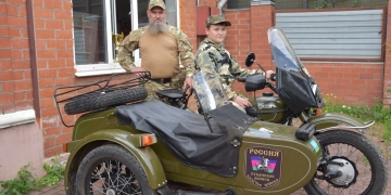 Казачьему военно-патриотическому клубу «Победа» спонсор подарил мотоцикл Урал