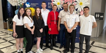 Казачья молодежь Краснодара первой увидела премьеру фильма о Херсонесе Таврическом.