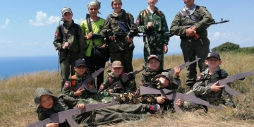 Казаками Супсехского ХКО было проведено очередное занятие с военно-патриотическим отрядом "Гюрза"