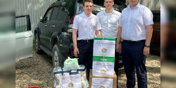 Лидер казачьей молодёжи Владислав Кириченко принял участие в сборе партии гуманитарного груза