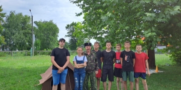 На территории Ольгинского сельского поселения состоялись военно-спортивные соревнования