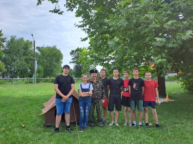 На территории Ольгинского сельского поселения состоялись военно-спортивные соревнования