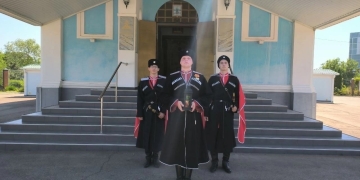 Передача лампады «Огня памяти» Тихорецкому району